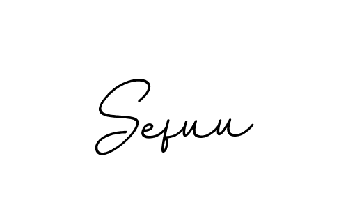 Create a beautiful signature design for name Sefuu. With this signature (BallpointsItalic-DORy9) fonts, you can make a handwritten signature for free. Sefuu signature style 11 images and pictures png