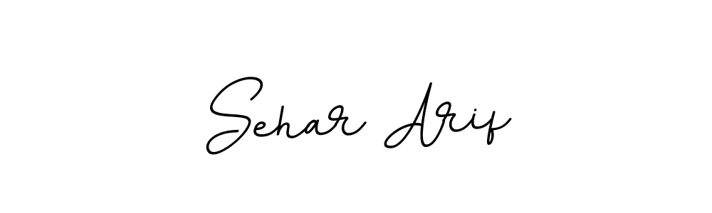 It looks lik you need a new signature style for name Sehar Arif. Design unique handwritten (BallpointsItalic-DORy9) signature with our free signature maker in just a few clicks. Sehar Arif signature style 11 images and pictures png