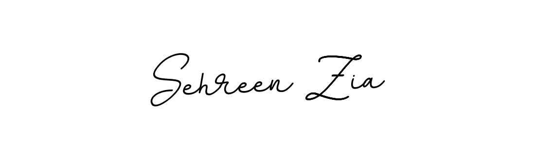 Sehreen Zia stylish signature style. Best Handwritten Sign (BallpointsItalic-DORy9) for my name. Handwritten Signature Collection Ideas for my name Sehreen Zia. Sehreen Zia signature style 11 images and pictures png