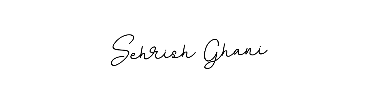 Create a beautiful signature design for name Sehrish Ghani. With this signature (BallpointsItalic-DORy9) fonts, you can make a handwritten signature for free. Sehrish Ghani signature style 11 images and pictures png