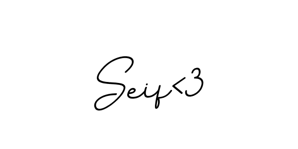 Similarly BallpointsItalic-DORy9 is the best handwritten signature design. Signature creator online .You can use it as an online autograph creator for name Seif<3. Seif<3 signature style 11 images and pictures png