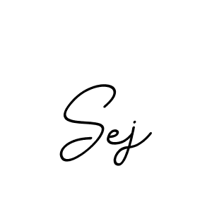 How to make Sej name signature. Use BallpointsItalic-DORy9 style for creating short signs online. This is the latest handwritten sign. Sej signature style 11 images and pictures png