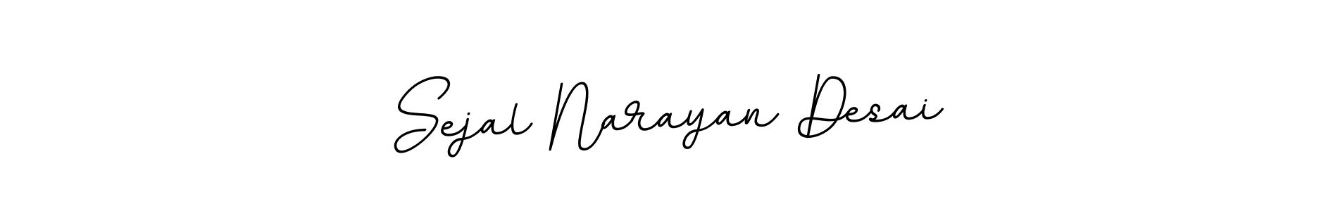 Create a beautiful signature design for name Sejal Narayan Desai. With this signature (BallpointsItalic-DORy9) fonts, you can make a handwritten signature for free. Sejal Narayan Desai signature style 11 images and pictures png