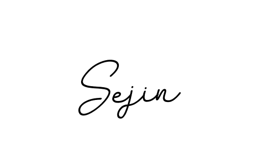 How to make Sejin name signature. Use BallpointsItalic-DORy9 style for creating short signs online. This is the latest handwritten sign. Sejin signature style 11 images and pictures png