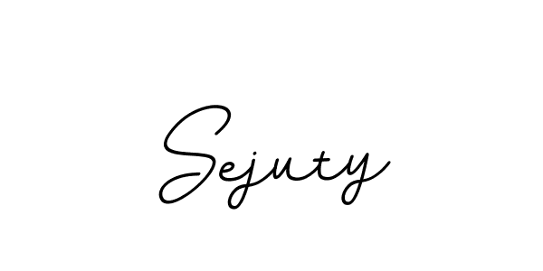 You should practise on your own different ways (BallpointsItalic-DORy9) to write your name (Sejuty) in signature. don't let someone else do it for you. Sejuty signature style 11 images and pictures png