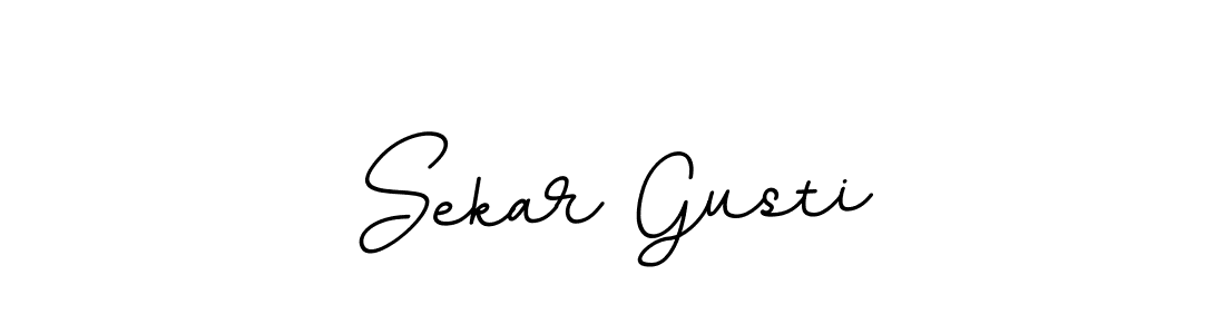 It looks lik you need a new signature style for name Sekar Gusti. Design unique handwritten (BallpointsItalic-DORy9) signature with our free signature maker in just a few clicks. Sekar Gusti signature style 11 images and pictures png