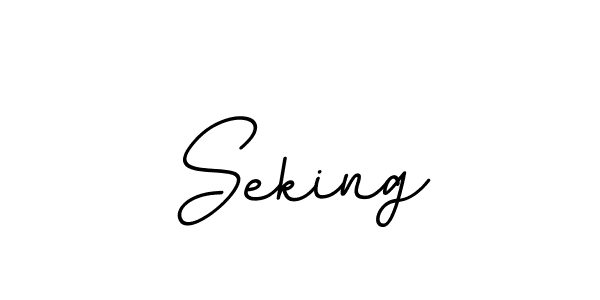 It looks lik you need a new signature style for name Seking. Design unique handwritten (BallpointsItalic-DORy9) signature with our free signature maker in just a few clicks. Seking signature style 11 images and pictures png