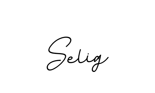 Design your own signature with our free online signature maker. With this signature software, you can create a handwritten (BallpointsItalic-DORy9) signature for name Selig. Selig signature style 11 images and pictures png