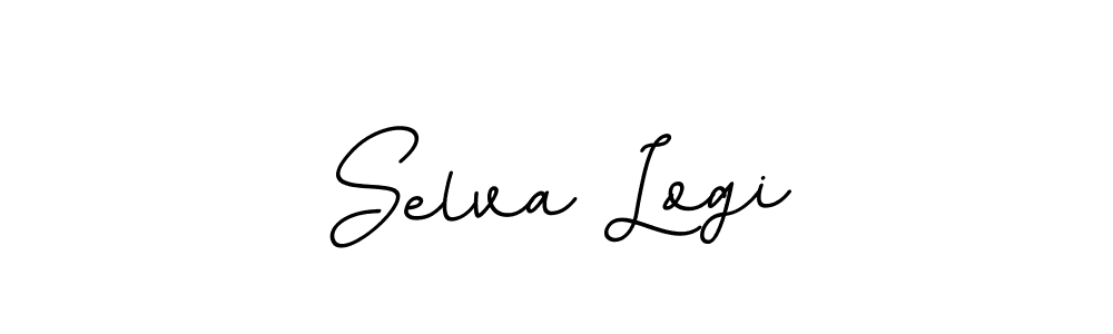 This is the best signature style for the Selva Logi name. Also you like these signature font (BallpointsItalic-DORy9). Mix name signature. Selva Logi signature style 11 images and pictures png