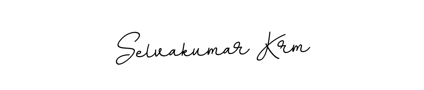 Make a beautiful signature design for name Selvakumar Krm. Use this online signature maker to create a handwritten signature for free. Selvakumar Krm signature style 11 images and pictures png