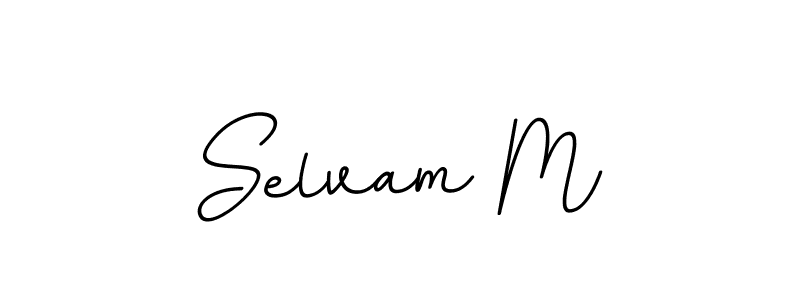 BallpointsItalic-DORy9 is a professional signature style that is perfect for those who want to add a touch of class to their signature. It is also a great choice for those who want to make their signature more unique. Get Selvam M name to fancy signature for free. Selvam M signature style 11 images and pictures png