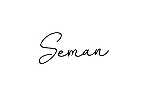 Seman stylish signature style. Best Handwritten Sign (BallpointsItalic-DORy9) for my name. Handwritten Signature Collection Ideas for my name Seman. Seman signature style 11 images and pictures png