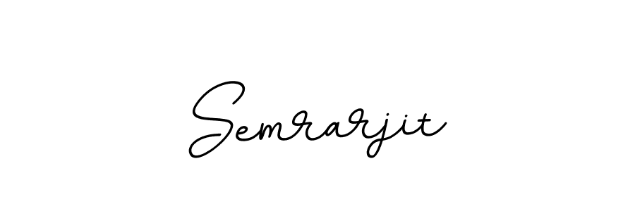 Also You can easily find your signature by using the search form. We will create Semrarjit name handwritten signature images for you free of cost using BallpointsItalic-DORy9 sign style. Semrarjit signature style 11 images and pictures png