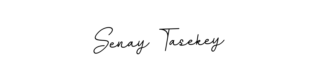 Create a beautiful signature design for name Senay Tasekey. With this signature (BallpointsItalic-DORy9) fonts, you can make a handwritten signature for free. Senay Tasekey signature style 11 images and pictures png