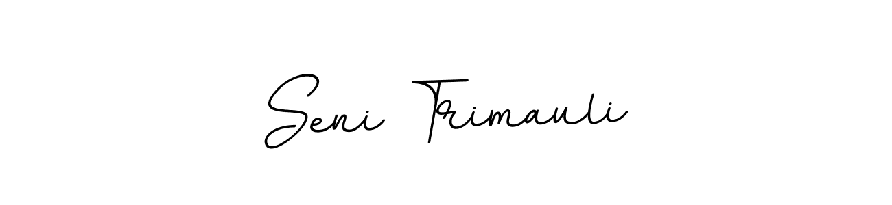 You can use this online signature creator to create a handwritten signature for the name Seni Trimauli. This is the best online autograph maker. Seni Trimauli signature style 11 images and pictures png