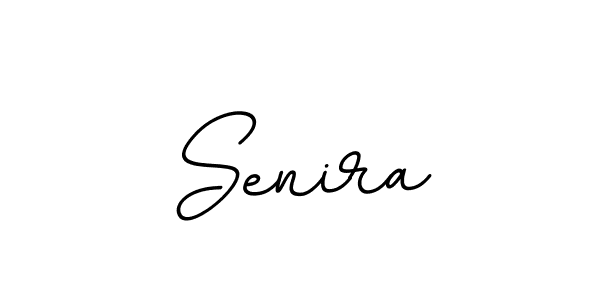 Create a beautiful signature design for name Senira. With this signature (BallpointsItalic-DORy9) fonts, you can make a handwritten signature for free. Senira signature style 11 images and pictures png