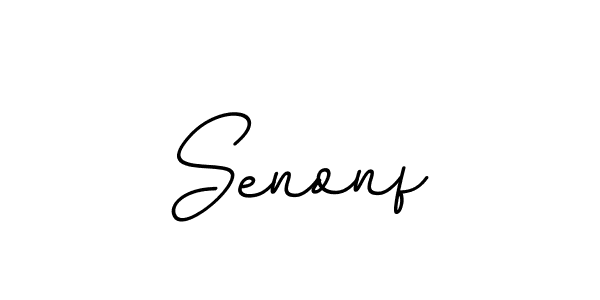 Also we have Senonf name is the best signature style. Create professional handwritten signature collection using BallpointsItalic-DORy9 autograph style. Senonf signature style 11 images and pictures png