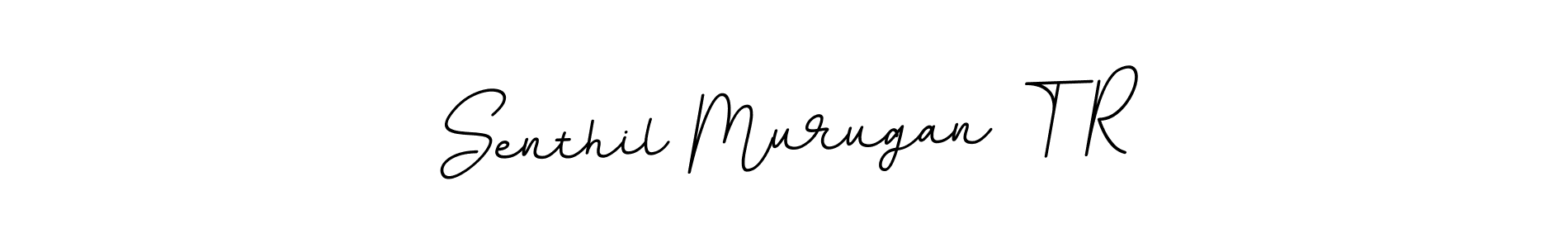 Create a beautiful signature design for name Senthil Murugan T R. With this signature (BallpointsItalic-DORy9) fonts, you can make a handwritten signature for free. Senthil Murugan T R signature style 11 images and pictures png