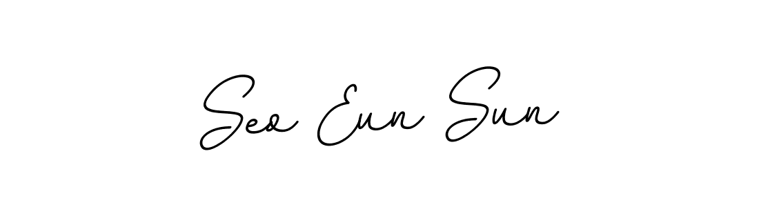 How to make Seo Eun Sun signature? BallpointsItalic-DORy9 is a professional autograph style. Create handwritten signature for Seo Eun Sun name. Seo Eun Sun signature style 11 images and pictures png