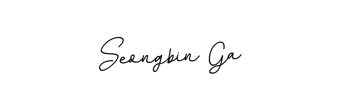 BallpointsItalic-DORy9 is a professional signature style that is perfect for those who want to add a touch of class to their signature. It is also a great choice for those who want to make their signature more unique. Get Seongbin Ga name to fancy signature for free. Seongbin Ga signature style 11 images and pictures png