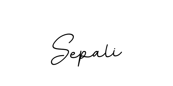 The best way (BallpointsItalic-DORy9) to make a short signature is to pick only two or three words in your name. The name Sepali include a total of six letters. For converting this name. Sepali signature style 11 images and pictures png