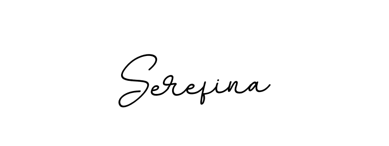 You should practise on your own different ways (BallpointsItalic-DORy9) to write your name (Serefina) in signature. don't let someone else do it for you. Serefina signature style 11 images and pictures png