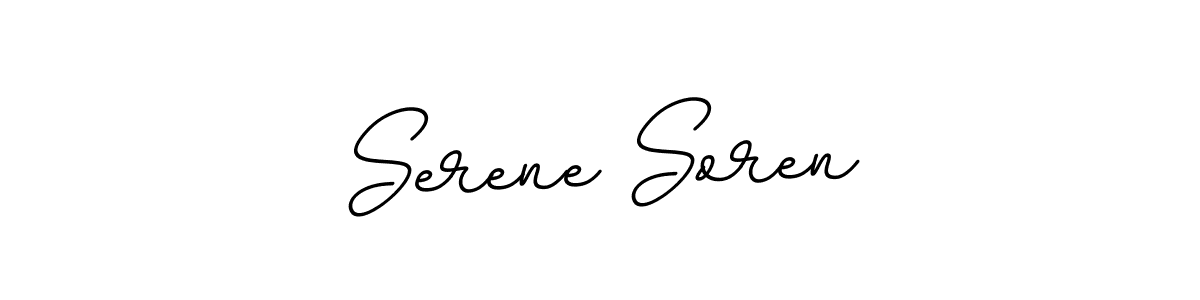 Also You can easily find your signature by using the search form. We will create Serene Soren name handwritten signature images for you free of cost using BallpointsItalic-DORy9 sign style. Serene Soren signature style 11 images and pictures png