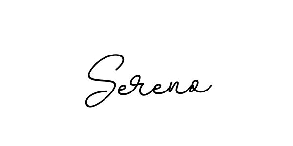 Also we have Sereno name is the best signature style. Create professional handwritten signature collection using BallpointsItalic-DORy9 autograph style. Sereno signature style 11 images and pictures png