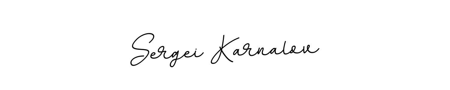 Also You can easily find your signature by using the search form. We will create Sergei Karnalov name handwritten signature images for you free of cost using BallpointsItalic-DORy9 sign style. Sergei Karnalov signature style 11 images and pictures png