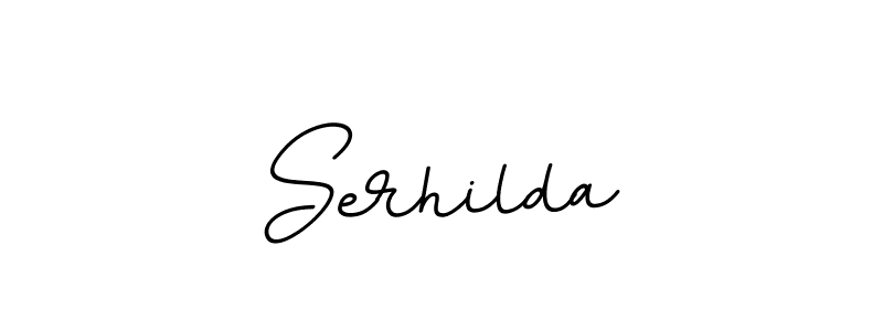 Make a beautiful signature design for name Serhilda. With this signature (BallpointsItalic-DORy9) style, you can create a handwritten signature for free. Serhilda signature style 11 images and pictures png