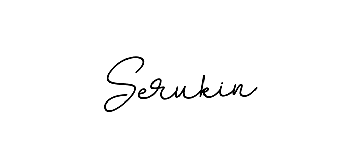 It looks lik you need a new signature style for name Serukin. Design unique handwritten (BallpointsItalic-DORy9) signature with our free signature maker in just a few clicks. Serukin signature style 11 images and pictures png