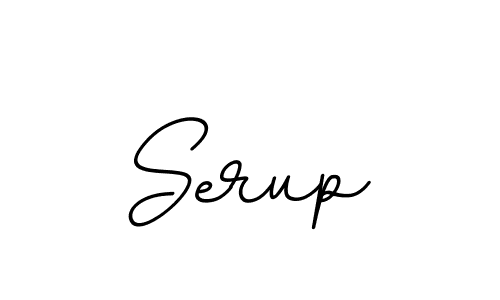 The best way (BallpointsItalic-DORy9) to make a short signature is to pick only two or three words in your name. The name Serup include a total of six letters. For converting this name. Serup signature style 11 images and pictures png