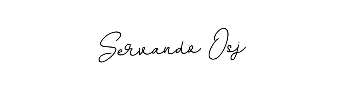 Make a beautiful signature design for name Servando Osj. With this signature (BallpointsItalic-DORy9) style, you can create a handwritten signature for free. Servando Osj signature style 11 images and pictures png