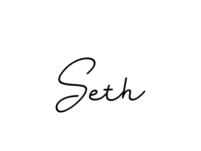 The best way (BallpointsItalic-DORy9) to make a short signature is to pick only two or three words in your name. The name Seth include a total of six letters. For converting this name. Seth signature style 11 images and pictures png