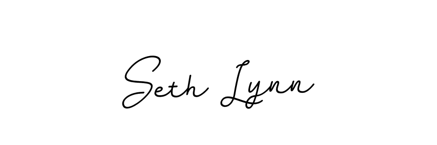 You should practise on your own different ways (BallpointsItalic-DORy9) to write your name (Seth Lynn) in signature. don't let someone else do it for you. Seth Lynn signature style 11 images and pictures png