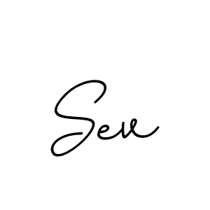 The best way (BallpointsItalic-DORy9) to make a short signature is to pick only two or three words in your name. The name Sev include a total of six letters. For converting this name. Sev signature style 11 images and pictures png