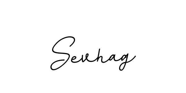 Design your own signature with our free online signature maker. With this signature software, you can create a handwritten (BallpointsItalic-DORy9) signature for name Sevhag. Sevhag signature style 11 images and pictures png