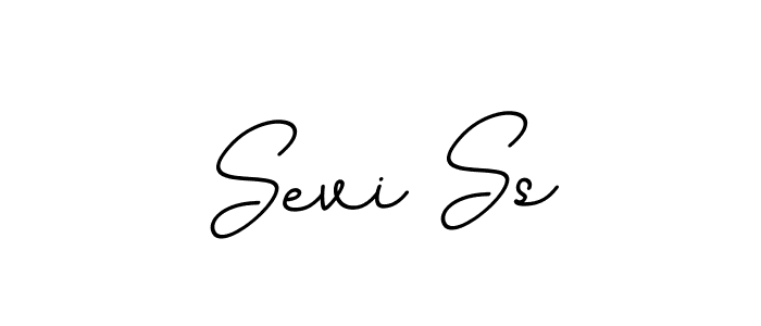 Make a beautiful signature design for name Sevi Ss. With this signature (BallpointsItalic-DORy9) style, you can create a handwritten signature for free. Sevi Ss signature style 11 images and pictures png