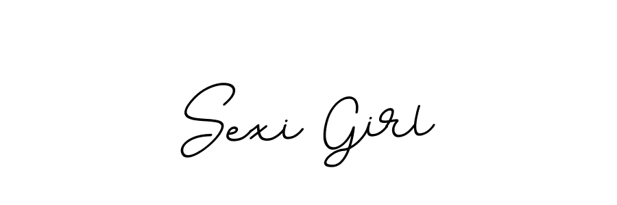 Create a beautiful signature design for name Sexi Girl. With this signature (BallpointsItalic-DORy9) fonts, you can make a handwritten signature for free. Sexi Girl signature style 11 images and pictures png