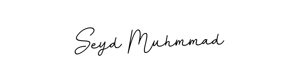 Design your own signature with our free online signature maker. With this signature software, you can create a handwritten (BallpointsItalic-DORy9) signature for name Seyd Muhmmad. Seyd Muhmmad signature style 11 images and pictures png