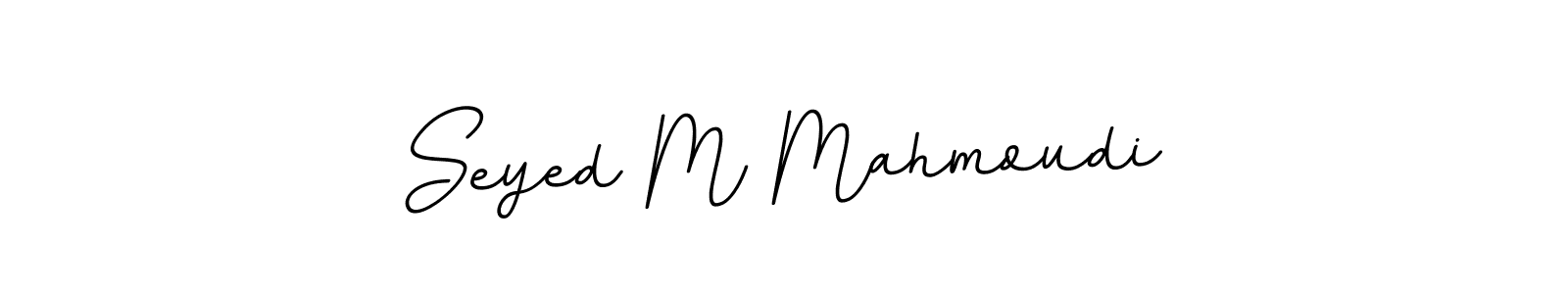 Make a beautiful signature design for name Seyed M Mahmoudi. Use this online signature maker to create a handwritten signature for free. Seyed M Mahmoudi signature style 11 images and pictures png