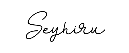 A classic penmanship look for Seyhiru. The BallpointsItalic-DORy9 font brings timeless elegance and confidence to every signed document. Seyhiru signature style 11 images and pictures png