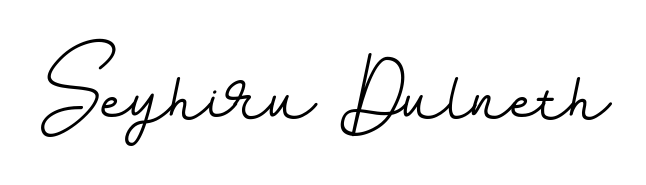 The BallpointsItalic-DORy9 typeface gives name Seyhiru Dulneth a refined look. Suitable for certificates, diplomas, and official verification. Seyhiru Dulneth signature style 11 images and pictures png