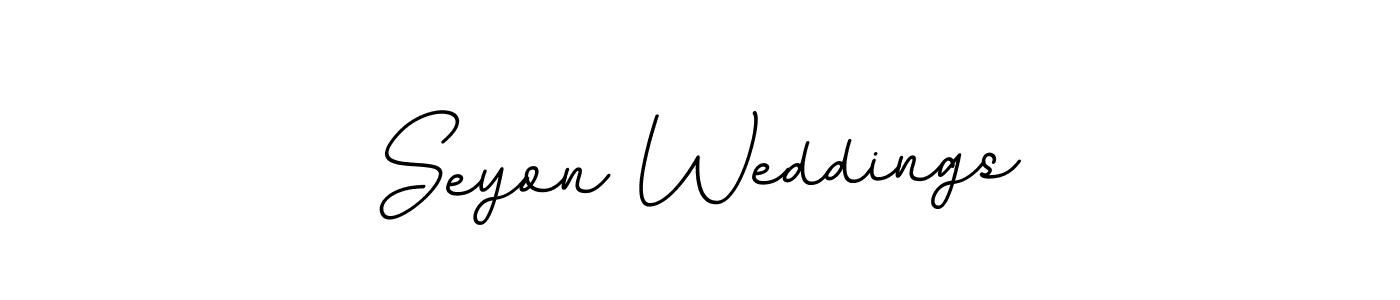 BallpointsItalic-DORy9 is a professional signature style that is perfect for those who want to add a touch of class to their signature. It is also a great choice for those who want to make their signature more unique. Get Seyon Weddings name to fancy signature for free. Seyon Weddings signature style 11 images and pictures png