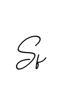 Make a beautiful signature design for name Sf. With this signature (BallpointsItalic-DORy9) style, you can create a handwritten signature for free. Sf signature style 11 images and pictures png