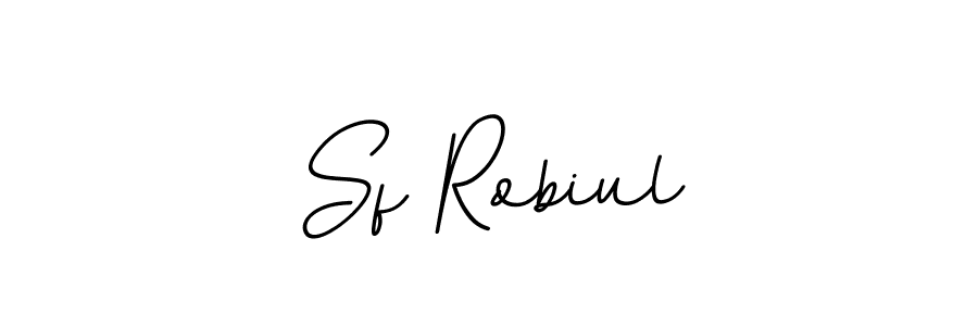 It looks lik you need a new signature style for name Sf Robiul. Design unique handwritten (BallpointsItalic-DORy9) signature with our free signature maker in just a few clicks. Sf Robiul signature style 11 images and pictures png