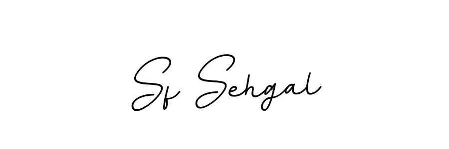 The best way (BallpointsItalic-DORy9) to make a short signature is to pick only two or three words in your name. The name Sf Sehgal include a total of six letters. For converting this name. Sf Sehgal signature style 11 images and pictures png