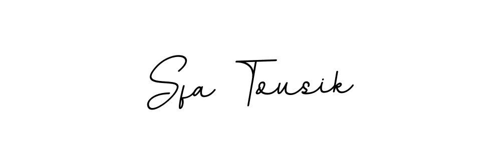 Also we have Sfa Tousik name is the best signature style. Create professional handwritten signature collection using BallpointsItalic-DORy9 autograph style. Sfa Tousik signature style 11 images and pictures png