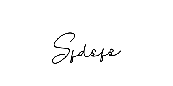 Design your own signature with our free online signature maker. With this signature software, you can create a handwritten (BallpointsItalic-DORy9) signature for name Sfdsfs. Sfdsfs signature style 11 images and pictures png