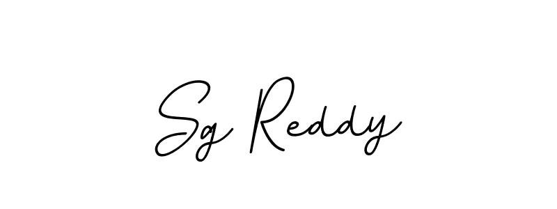 Use a signature maker to create a handwritten signature online. With this signature software, you can design (BallpointsItalic-DORy9) your own signature for name Sg Reddy. Sg Reddy signature style 11 images and pictures png